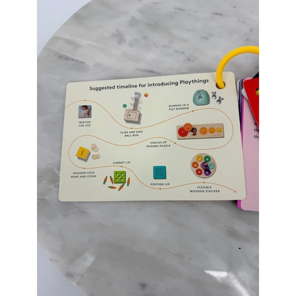 Lovevery The Babbler Play Guide 13 14 15 Months Toddler Instructional Cards